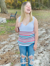 Load image into Gallery viewer, LOVE YOU ALWAYS WAFFLE KNIT TANK TOP