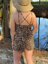 Load image into Gallery viewer, ALL THINGS LEOPARD PRINT ROMPER
